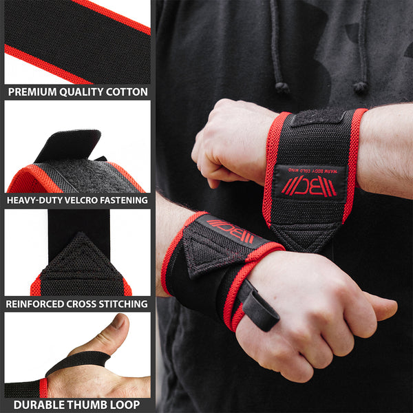 Muñequeras Para Gym Velcro