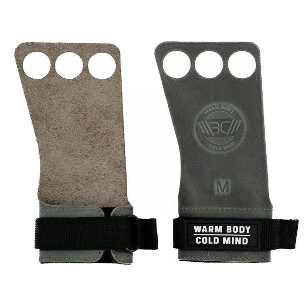 Calleras de Cuero Para Gym (Pro) Gris