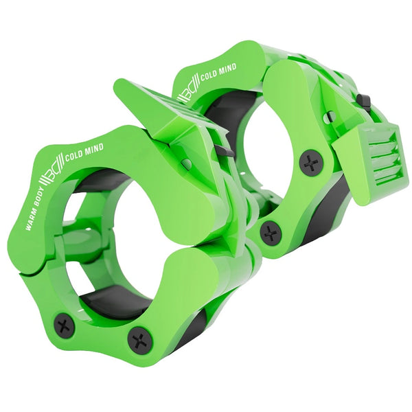 2" Olympic Barbell Collars Green