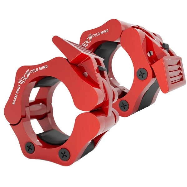 2" Olympic Barbell Collars Red