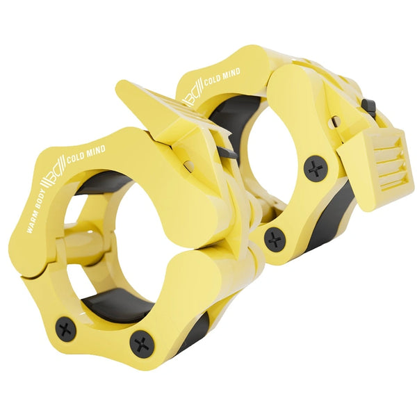 2" Olympic Barbell Collars Yellow