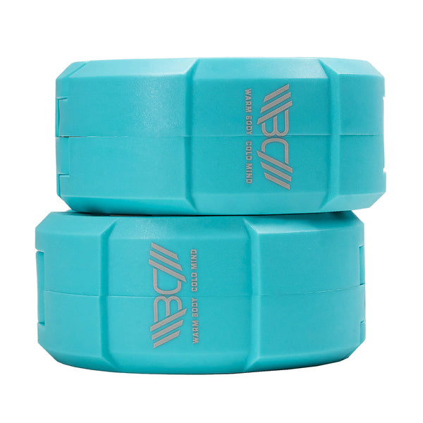 Blue Magnetic Barbell Collars/Barbell Clips with magnet - Warm Body Cold Mind
