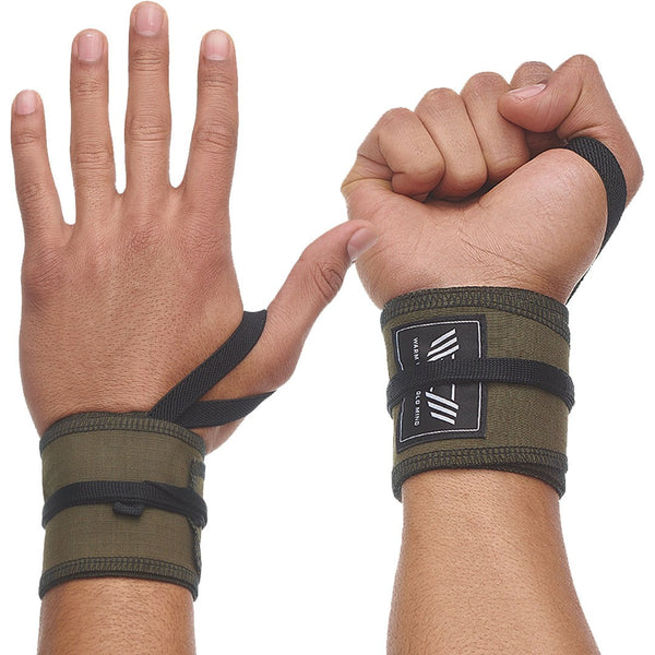 Cotton Weightlifting Wrist Wraps