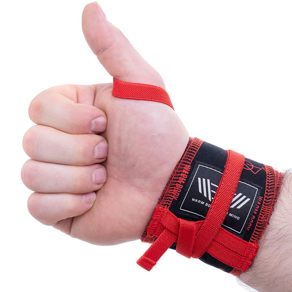 Cotton Weightlifting Wrist Wraps