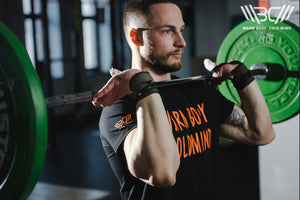 Front Squat Using Wraps