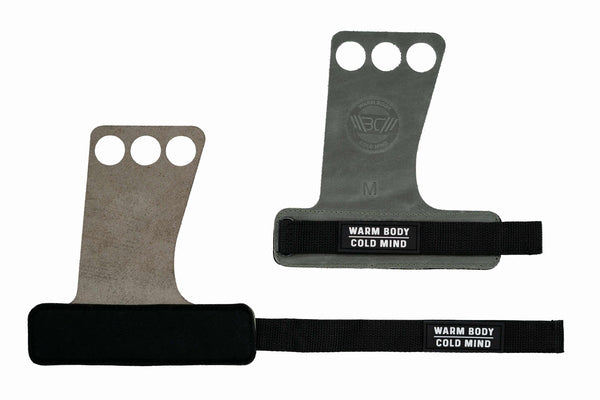 Calleras de Cuero Para Gym (Pro) Gris