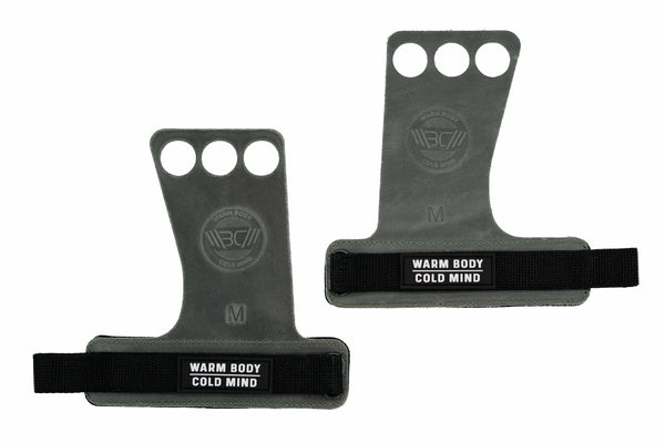 Calleras de Cuero Para Gym (Pro) Gris