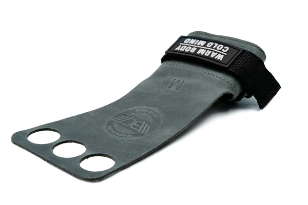 Calleras de Cuero Para Gym (Pro) Gris