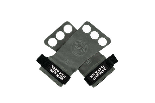 Calleras de Cuero Para Gym (Pro) Gris