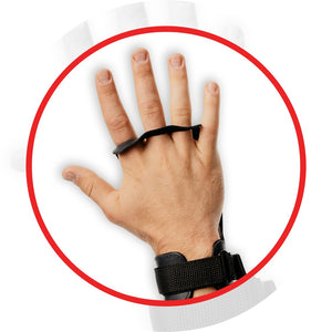 HOW TO USE LEATHER HAND GRIPS STEP 3