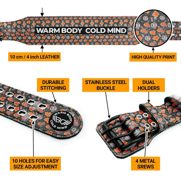 Leather Weightlifting Belt