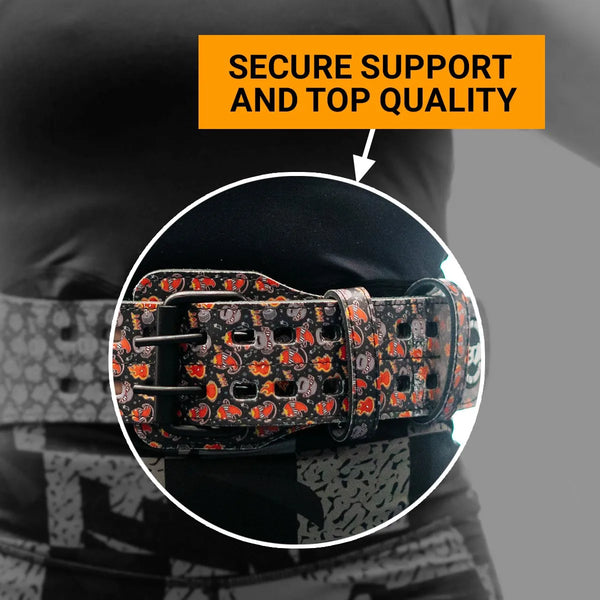 Leather Weightlifting Belt