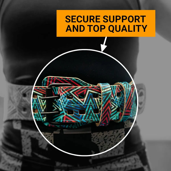 Leather Weightlifting Belt