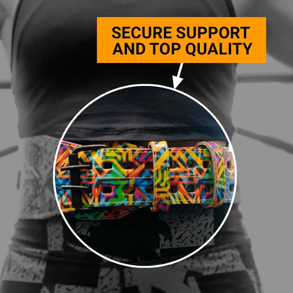 Leather Weightlifting Belt