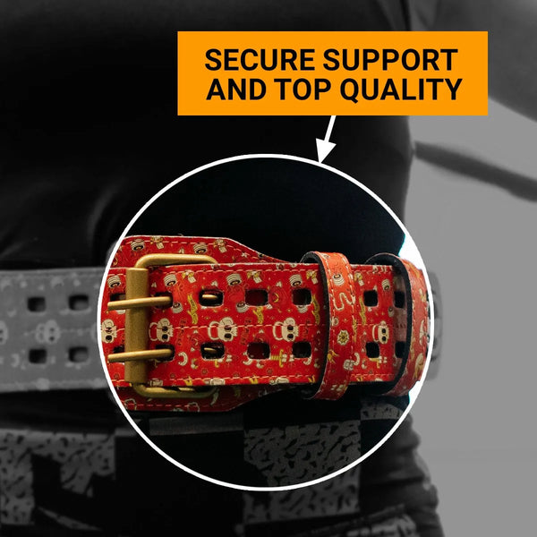 Leather Weightlifting Belt