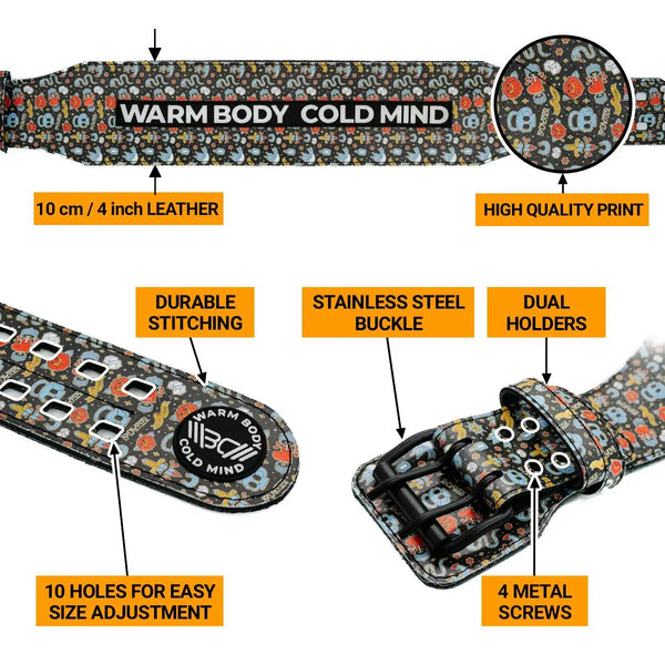 Leather Weightlifting Belt