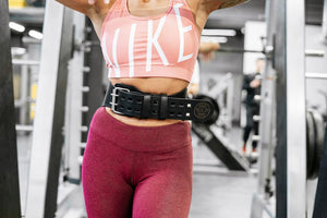 Leg Set With Leather Belt