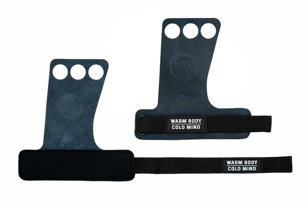 Calleras de Cuero Para Gym (Pro) Gris