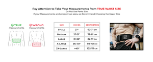 Nylon Belt Sizes