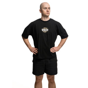 Cotton black T-Shirt Lift Off on lifter - Warm Body Cold Mind