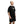 Cotton black T-Shirt Lift Off on lifter (side view) - Warm Body Cold Mind