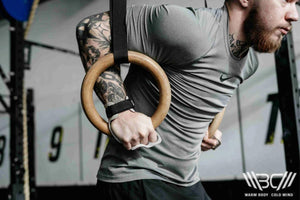 Push Up on Rings with Grips