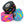 1,5″ Color Mix (Black, Blue, Pink) Narrow Weightlifting thumb Tapes with Flash design (3 Rolls) - Warm Body Cold Mind
