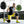 7mm Weightlifting Knee Sleeves Black & White