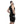 Black WEIGHTLIFTING COMPRESSION SINGLET S-4 on athlete (side view) – Warm Body Cold Mind