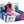 Weightlifting Thumb Tape Mix (Black, Blue, Pink, White) 12 per pack - Warm Body Cold Mind