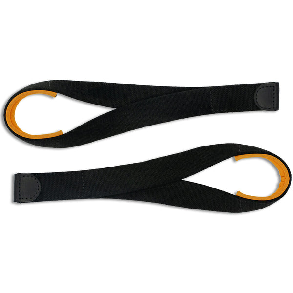 Straps V2 Pro Black with a brand logo on a white background - Warm Body Cold Mind