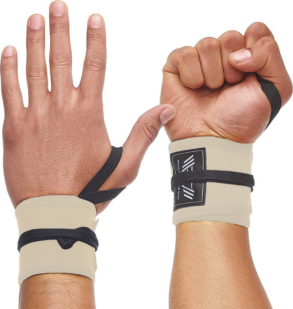 Cotton Weightlifting Wrist Wraps