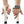 Straps V2 Pro White with a brand logo being worn on hands against a white background - Warm Body Cold Mind