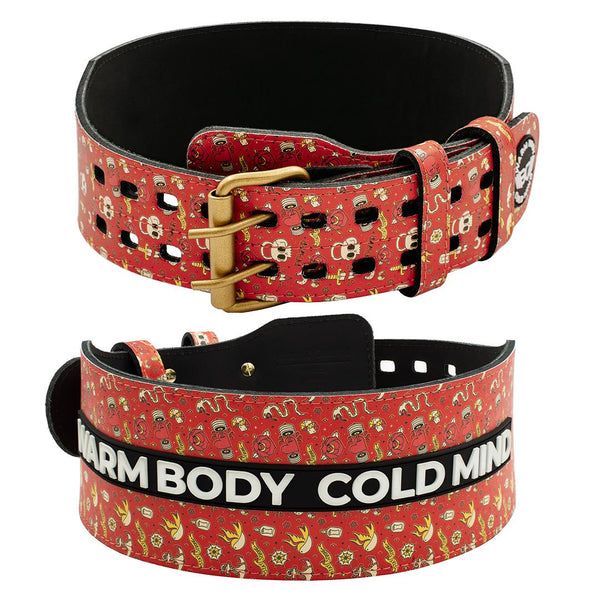 Leather Weightlifting Belt
